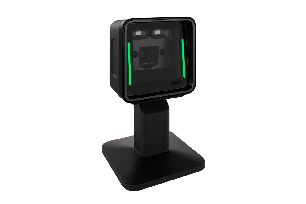 Стационарный сканер Zebra SP2002-SR, 2D, проводной USB, с подставкой (комплект с кабелем)