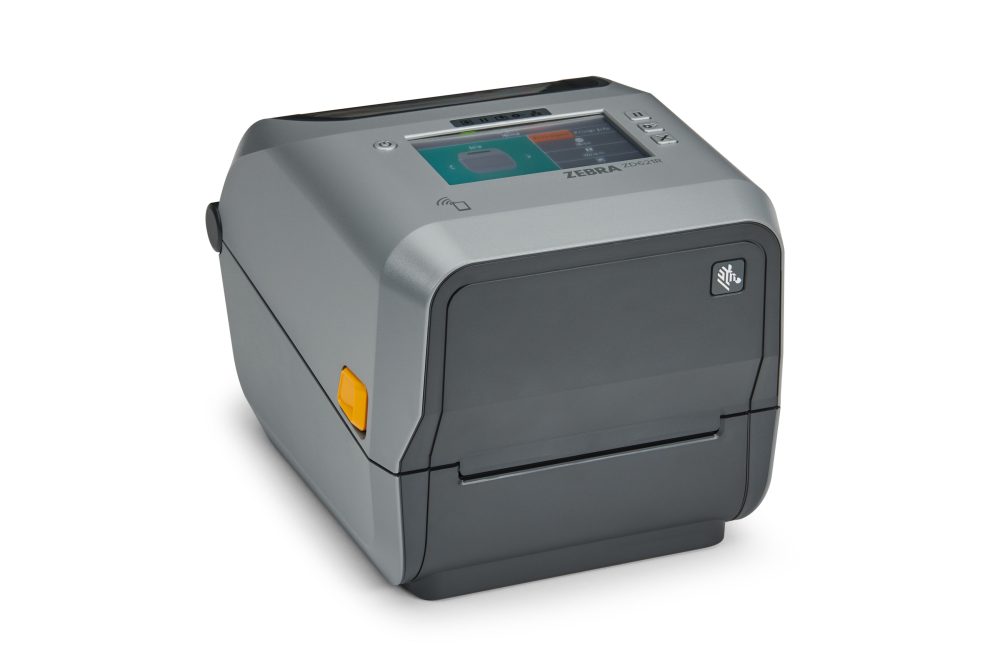 RFID-принтер этикеток Zebra ZD621R, 203 dpi, UHF, термотрансфер, цветной сенсорный дисплей