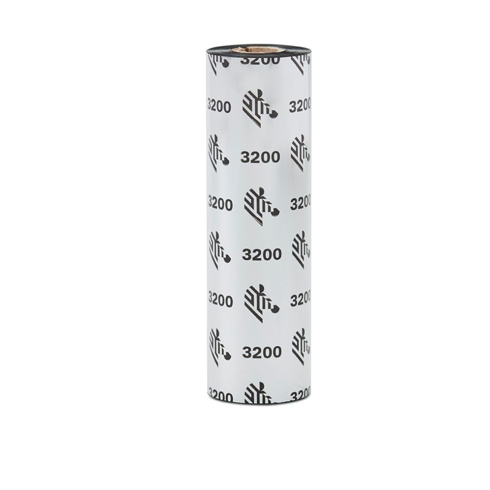 Риббон Zebra 3200 Wax/Resin 33 мм × 74 м, втулка 12,7 мм, намотка OUT