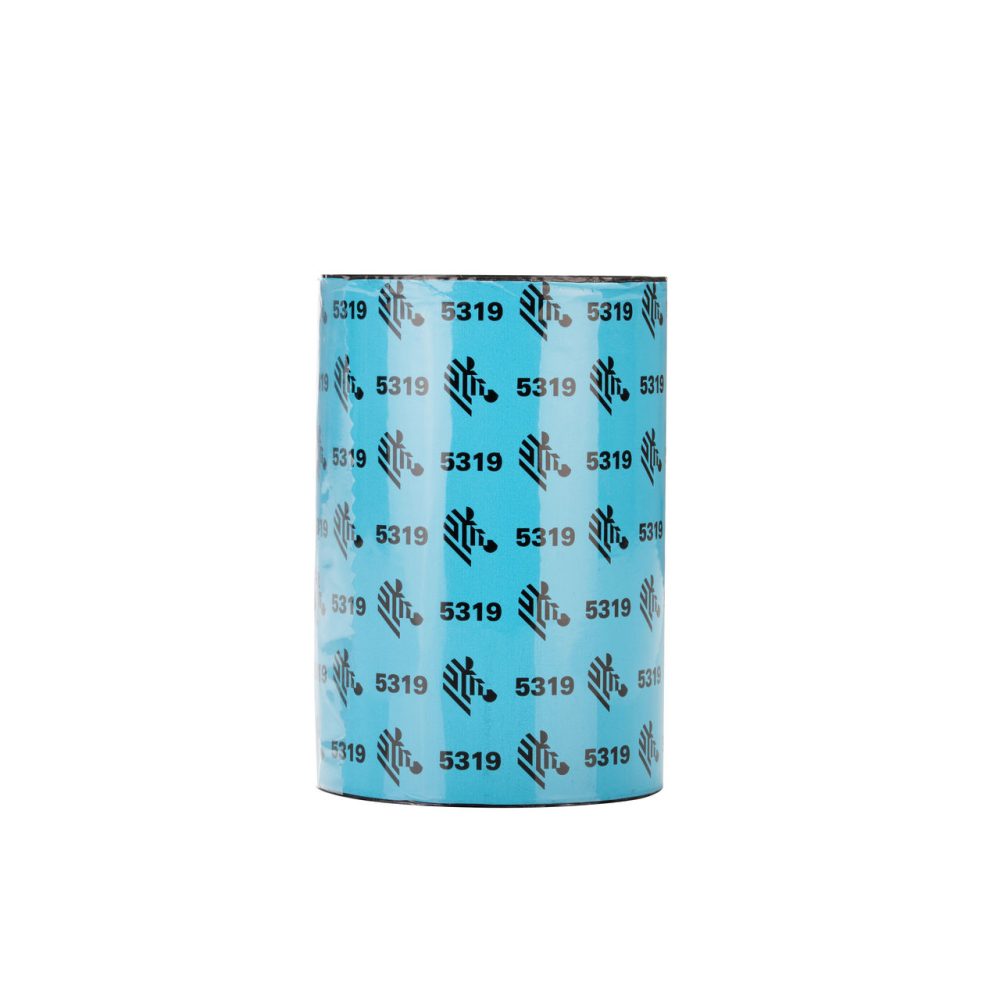 Риббон Zebra 5319 Wax 57 мм × 74 м, втулка 12,7 мм, намотка OUT